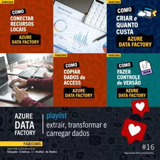 #016 Como extrair, transformar e carregar dados no Azure Data Factory