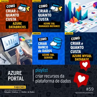 #059 Criar Recursos da Plataforma de Dados do Azure