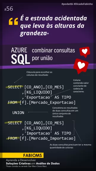 #056 Combine queries by union in Azure SQL