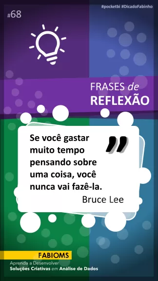 #068 Frase de Bruce Lee