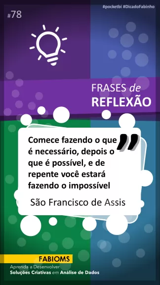 #078 Frase de São Francisco de Assis