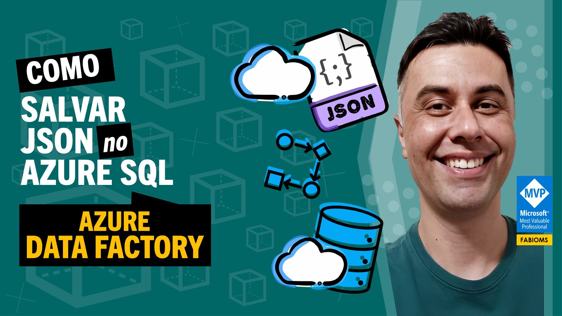 Como salvar JSON para banco de dados Azure SQL no Azure Data Factory