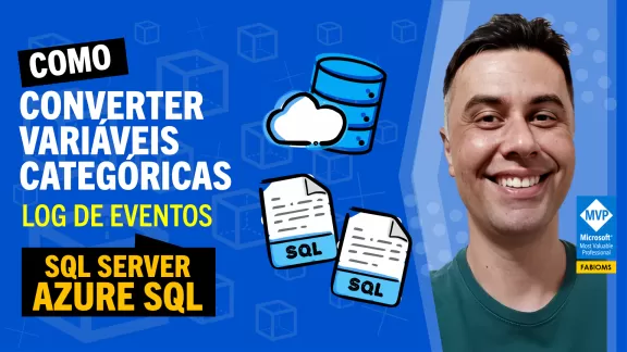 Transformación de variables categóricas en registro de eventos en Azure SQL Server 