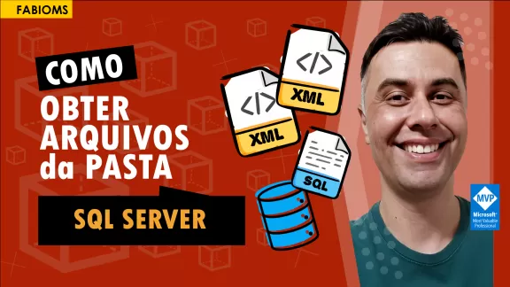 Como obter arquivos de pasta no servidor SQL Server