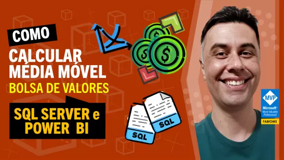 How to calculate moving average and stock market in SQL Server